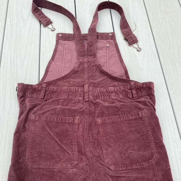 Free People corduroy skinny fit overalls - Picture 2 of 7